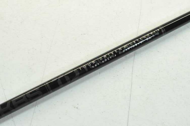 KBS TD Tour Driven Black Limited 60 Cat 3 Driver Uncut Shaft Titleist  # 180232