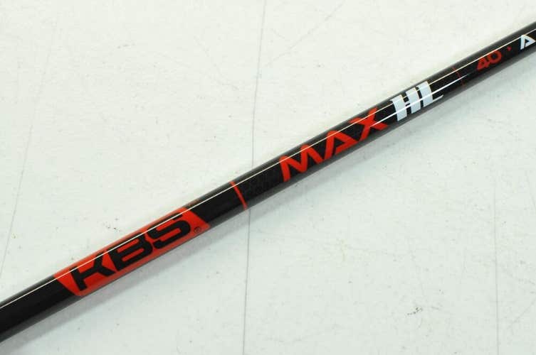 KBS MAX HL 40g Senior Flex Driver Uncut Shaft with PXG Adapter  # 180226