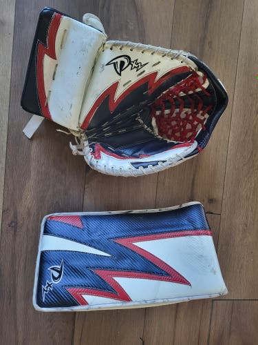 Used Brian's Dx2 Regular combo blocker glove