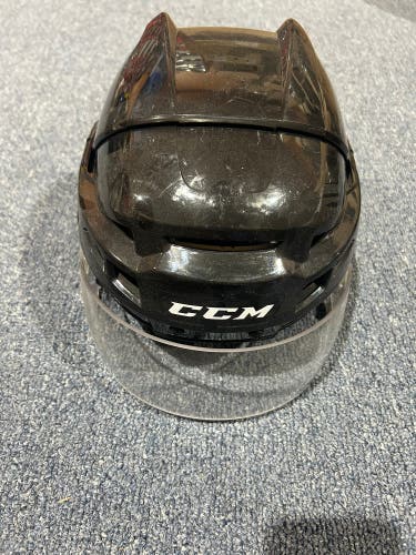 Used Medium CCM Pro Stock Vector V08 Helmet