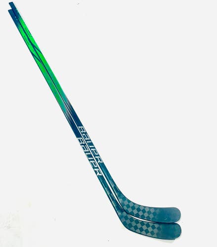 New 2 pack Bauer Vapor Hyperlite 2 (custom green) Pro Stock - LH, P92, 70 Flex