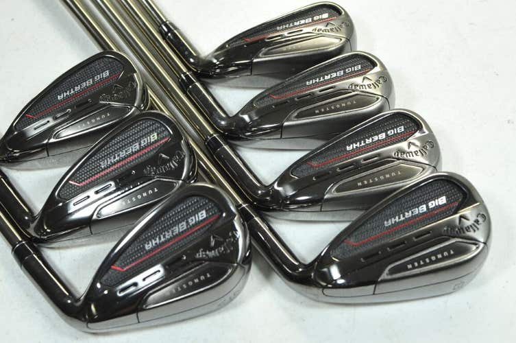 Callaway Big Bertha 2023 5-PW,AW Iron Set Right Regular Flex Graphite # 180165