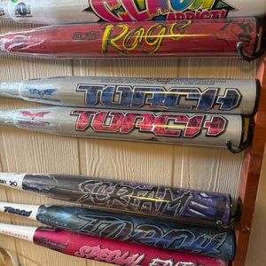 Various Slow Pitch Softball Bats. Can Send More Pics Upon Request