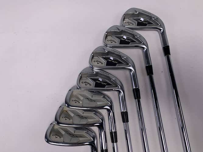 Callaway Apex 19 / Pro Combo Iron Set 4-PW Precision Rifle 6.0 Stiff Steel RH