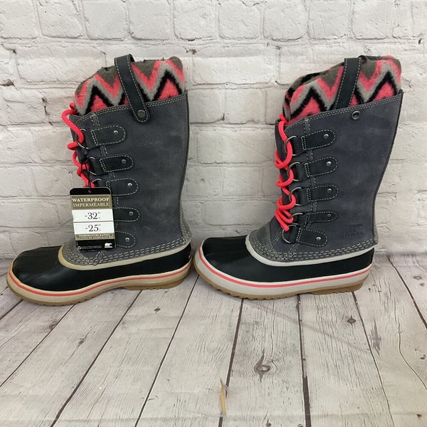 Sorel NL2142-051 Joan of Arctic Knit Women's Boots Shale Argile US 5 UK 3 EUR 36