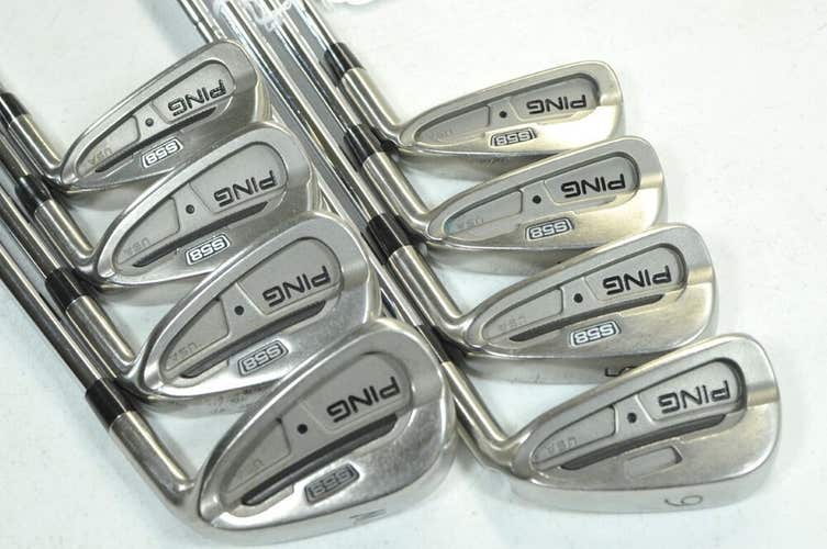 Ping S58 3-W Iron Set Black Dot Right Regular Flex Steel # 180146