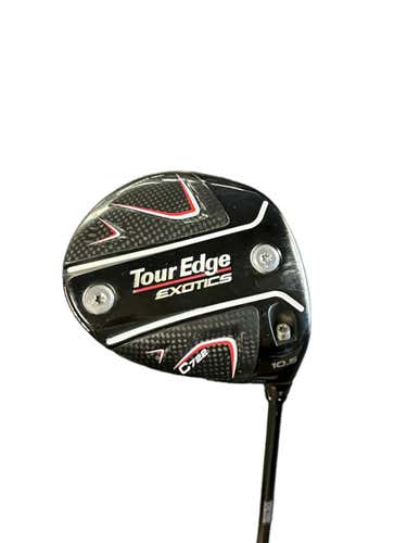 Used Tour Edge Exotics C722 10.5 Degree Stiff Flex Graphite Shaft Drivers