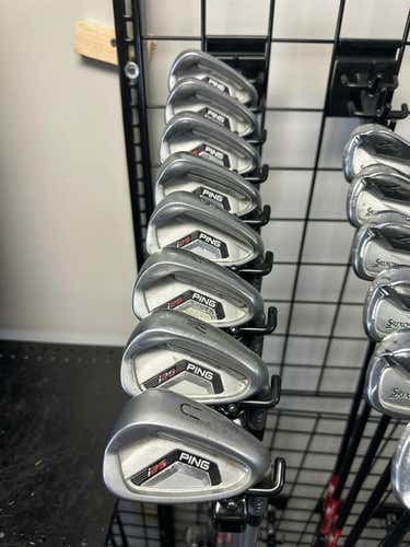 Used Ping I25 4i-gw Aw Regular Flex Graphite Shaft Iron Sets