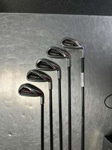 Used Callaway Diablo Edge 6i-pw Senior Flex Graphite Shaft Iron Sets