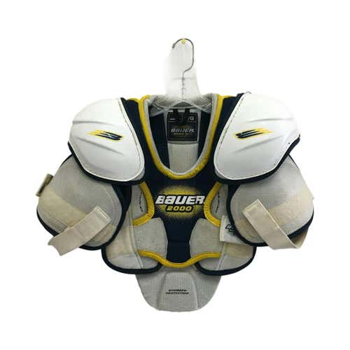 Used Bauer 2000 Jr Lg Hockey Shoulder Pads