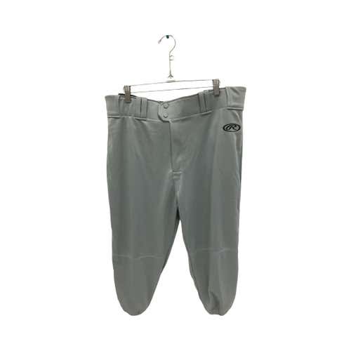 New Rawlings Grey Adult Xl Baseball And Softball Bottoms