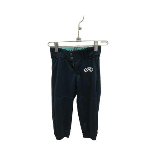 Used Rawlings Navy Girls Sm Baseball And Softball Bottoms