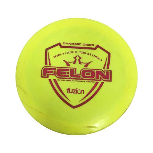 Used Dynamic Discs Fuzion Felon 173g Disc Golf Drivers