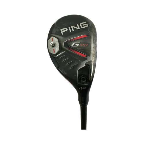 Used Ping G410 4 Hybrid Regular Flex Graphite Shaft Hybrid Clubs