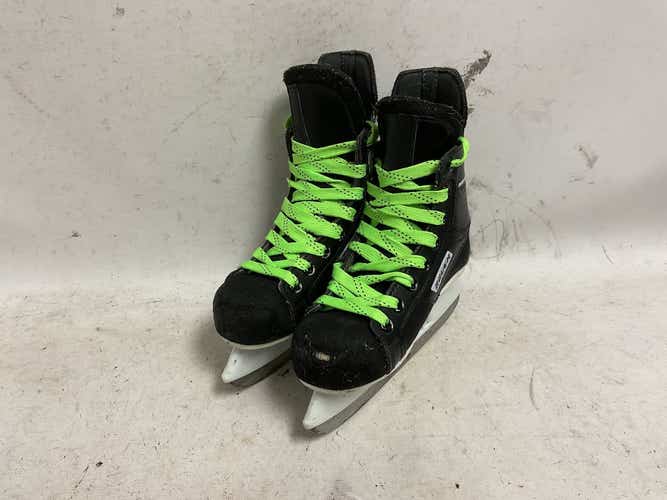 Used Bauer Impact 100 Youth 12.0 Ice Hockey Skates