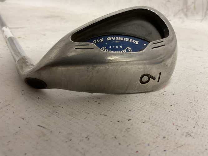 Used Callaway Steelhead X-16 9 Iron Steel Individual Iron