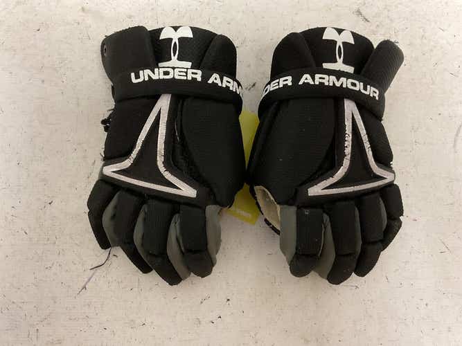 Used Under Armour Lax Gloves Sm Junior Lacrosse Gloves