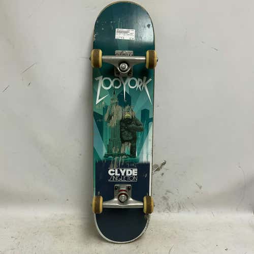 Used Zoo York Clyde Singleton 7 3 4" Complete Skateboard