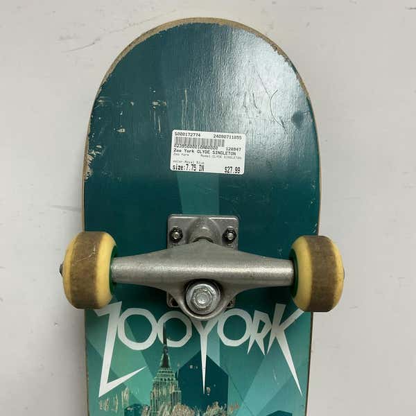その他 JUN OSON skateboards Complet set Used Zoo York Clyde Singleton 7 3 4