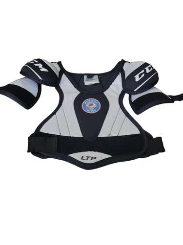 Used Ccm Ltp Sp Yth Lg Hockey Shoulder Pads