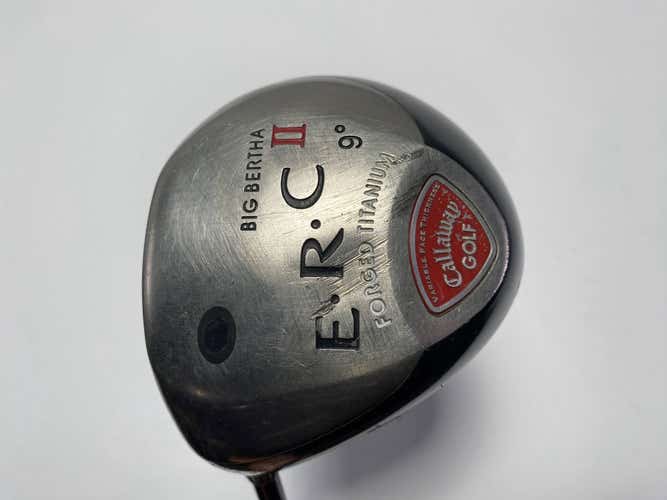 Callaway ERC II Driver 9* Big Bertha System 50g Firm Graphite Mens LH