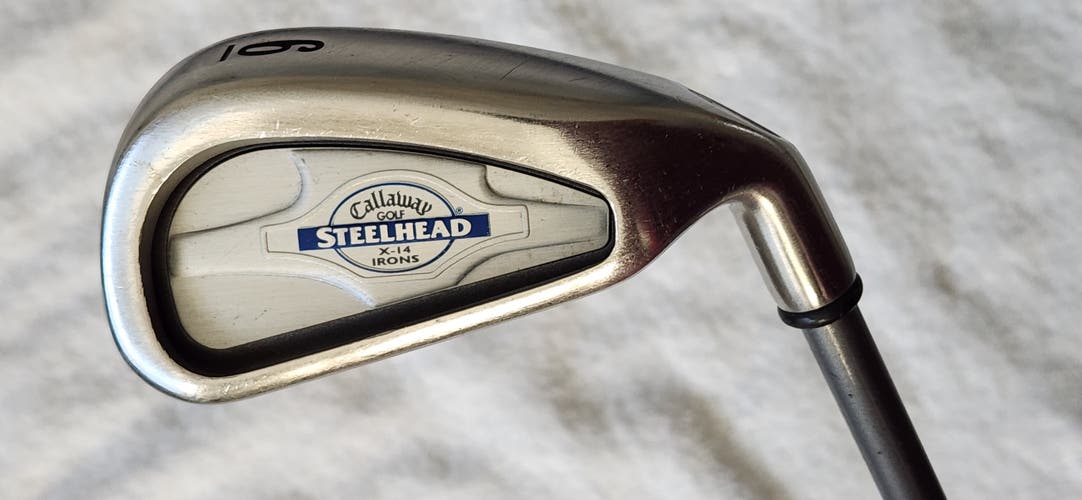 Men's Callaway	SteelHead X-14 6 Iron	RH; Graphite Shaft