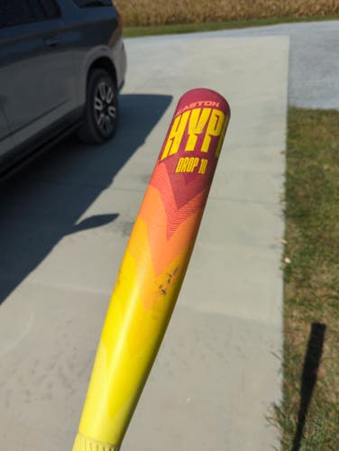 Used 2024 Easton Hype Fire USSSA Certified Bat Composite (-10) 20 oz 30"