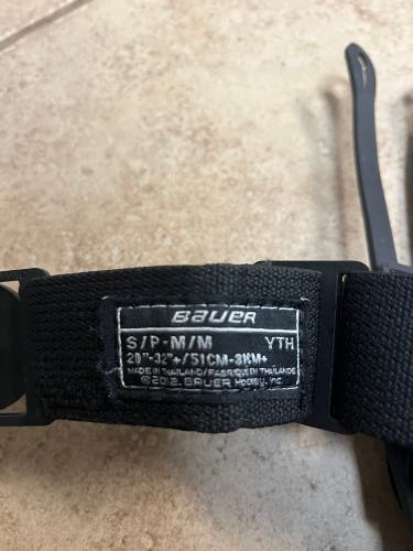 Bauer youth suspenders