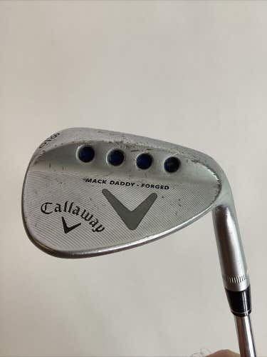 Callaway Mack Daddy Forged SW 56* Sand Wedge With S200 Stiff Steel Shaft