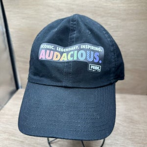 Nike Hat Audacious Pride Black Adjustable Rare