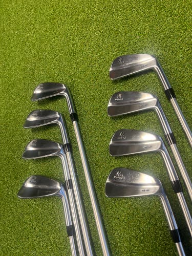 Used Men's Miura Right Handed Stiff Flex Steel Shaft MB-101 Iron Set