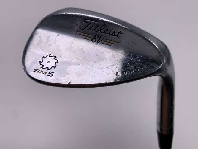 Titleist Vokey SM5 Tour Chrome Lob Wedge LW 58* 4 Bounce Wedge Steel Mens RH