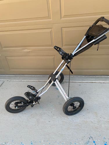 Silver Used Unisex Sun Mountain Push Cart