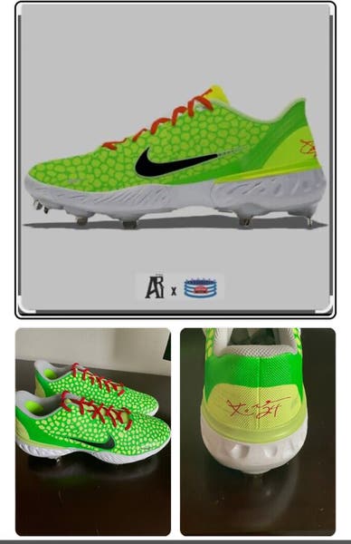Nike Stadium kick Kobe Grinch Custom cleats size SidelineSwap