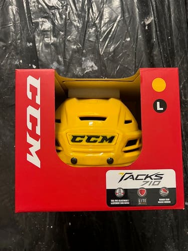 New Large CCM Tacks 710 Helmet