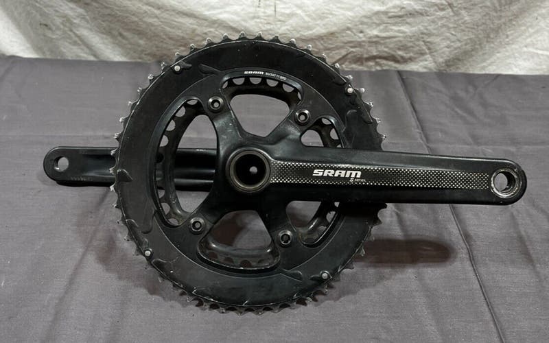 SRAM S-Series 175mm 50/34 11-Speed Black Aluminum GXP Double Crankset GREAT