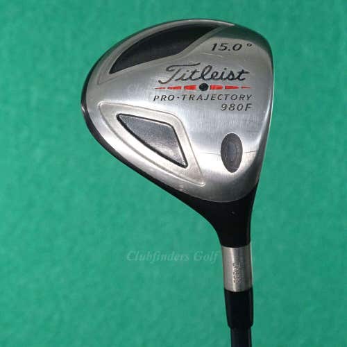 Titleist Pro Trajectory 980F Fairway 15° 3 Wood Graphite Design YS-6 Stiff *DENT