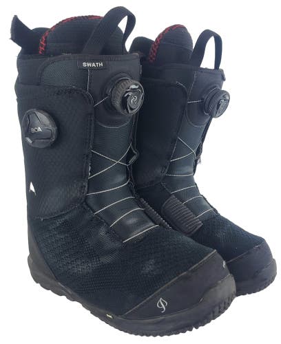 Used $400 Men's Burton Swath Boa Snowboard Boots Black all Sizes 9-13