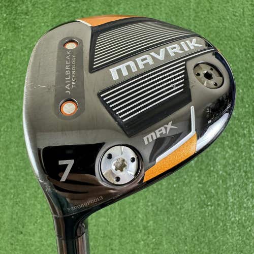 Callaway Mavrik Max Fairway 7 Wood Senior Flex Helium 5F2 Left Handed 42”