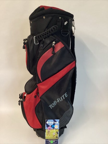 Top Flite Lightweight Golf Cart Bag With 14-Way Dividers