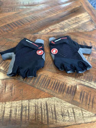 Castelli Rosso Corsa Mens Cycling Gloves size SM