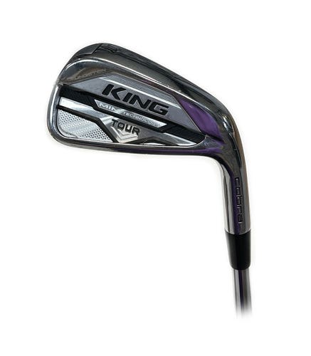 Cobra King MIM Tour 4-PW Iron Set Steel KBS $-Taper 110 Stiff Flex