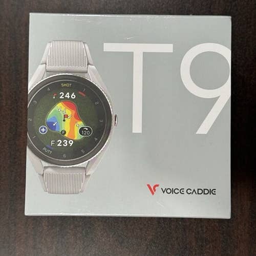 Voice Caddy T9 GPS Watch Green Undulation And Slope Grey Brand New