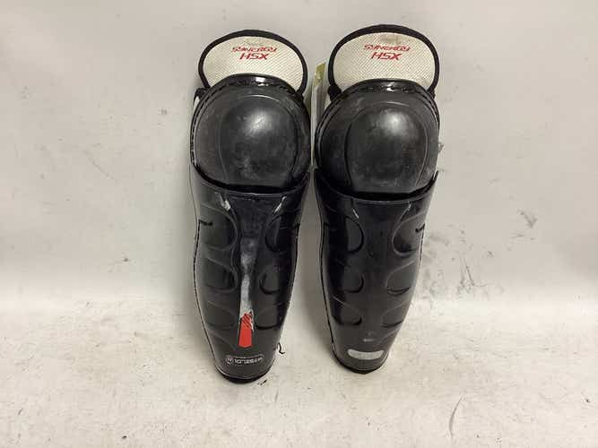 Used Easton Synergy Hsx 10" Hockey Shin Guards