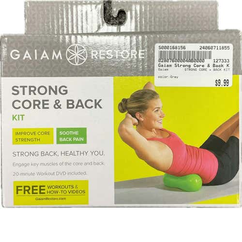 Used Gaiam Strong Core + Back Kit