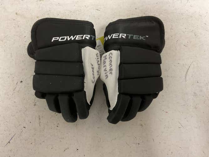 Used Powertek Yth Gloves 9 1 2" Hockey Gloves