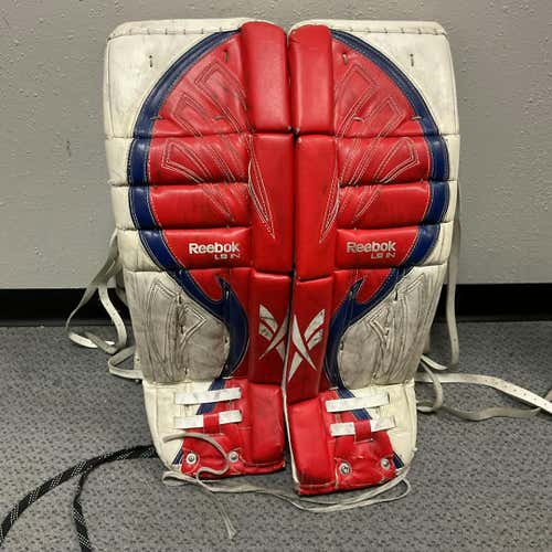 Used Reebok L9 Int 30" Plus 1" Goalie Leg Pads