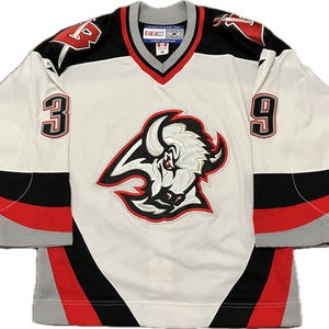 Buffalo Sabres Dominik Hasek CCM Center Ice NHL Hockey Jersey Size 46