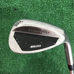 PowerBilt 8620 CS 58* Lob Wedge Steel Shaft