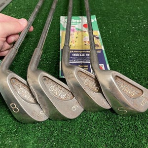 Ping Karsten I Irons Set 8-PW, SW Regular Stiff Steel Shafts